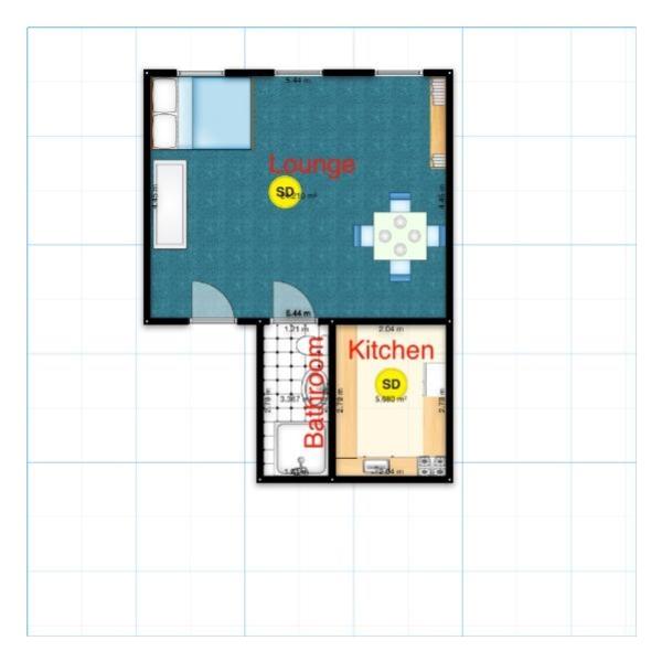 Floorplan Flat1 2 NSS med