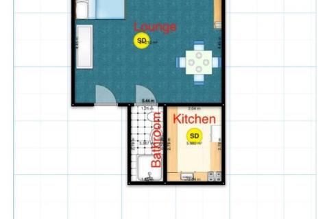 1 bedroom ground floor flat to rent, Apt 1, 2 North Sherwood Street, Nottingham, NG1 4DD