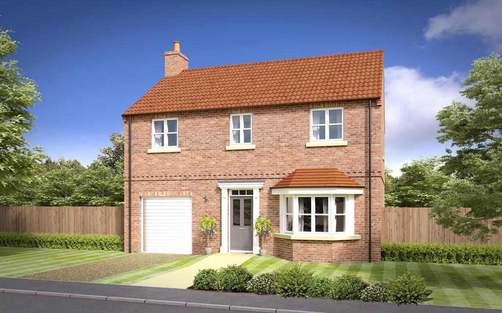 The Paddocks, North Duffield, Selby 4 bed detached house £449,950
