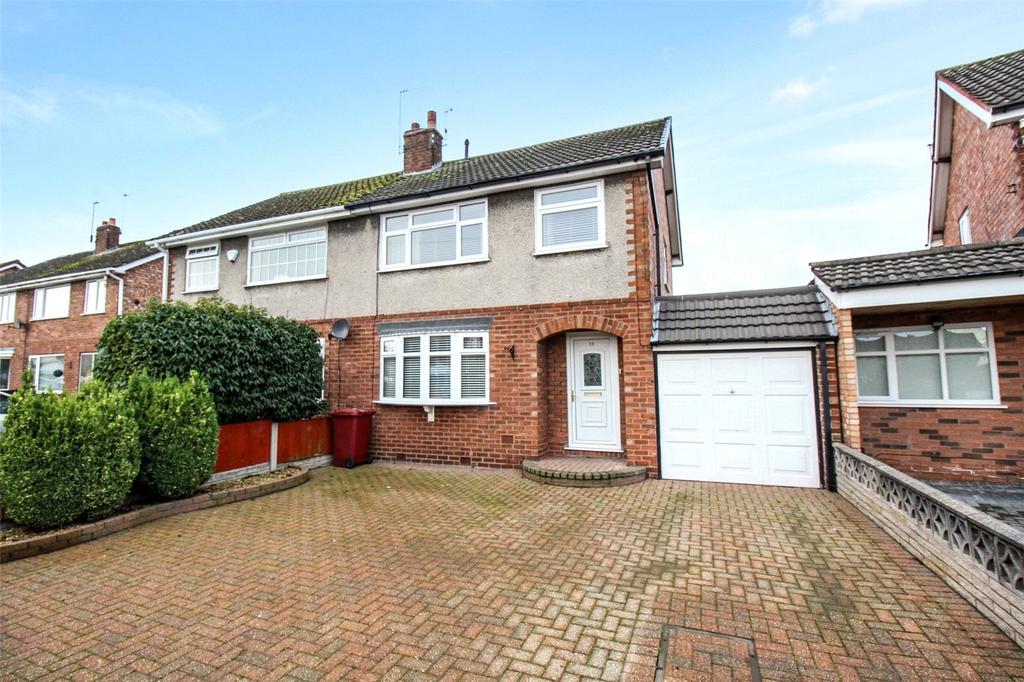 Oxford Drive, Halewood, Liverpool, L26 3 bed semidetached house £220,000
