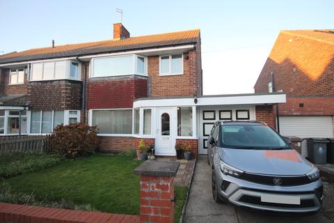 3 bedroom semi-detached house for sale - Thorntree Drive, West Monkseaton, Whitley Bay, NE25 9NW