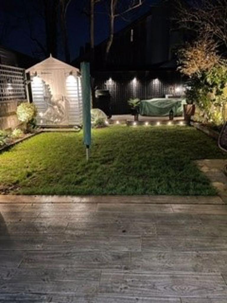 Rear garden