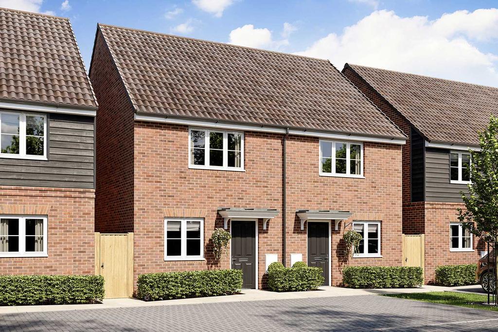Plot 07, The Hardwick at Orwell Park, Appleford Road OX14 2 bed end of terrace house £157,500