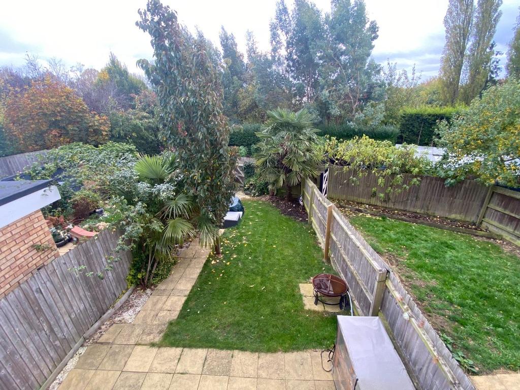South aspect rear garden