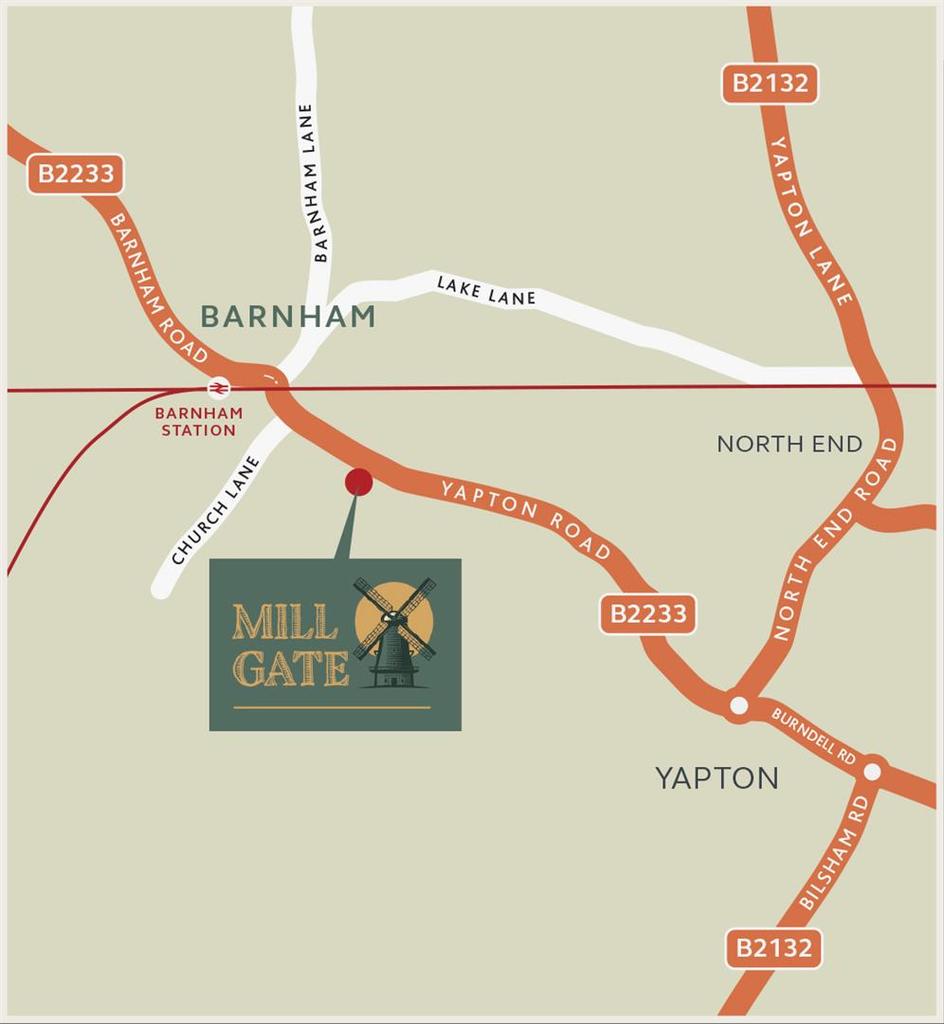 Mill Gate Local Map
