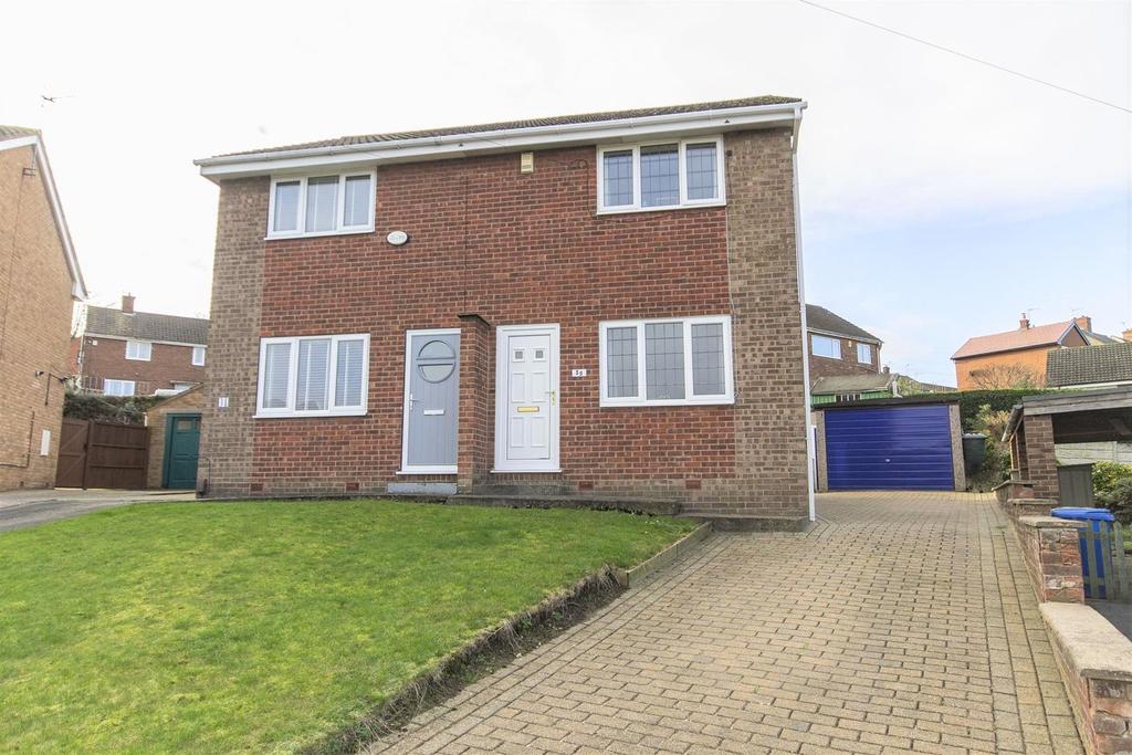 Steeping Close, Brimington, Chesterfield 2 bed semidetached house £