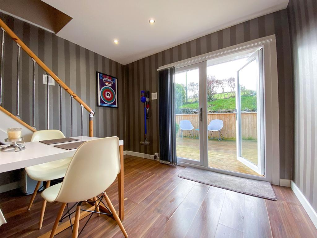 Dining Area with French Doors