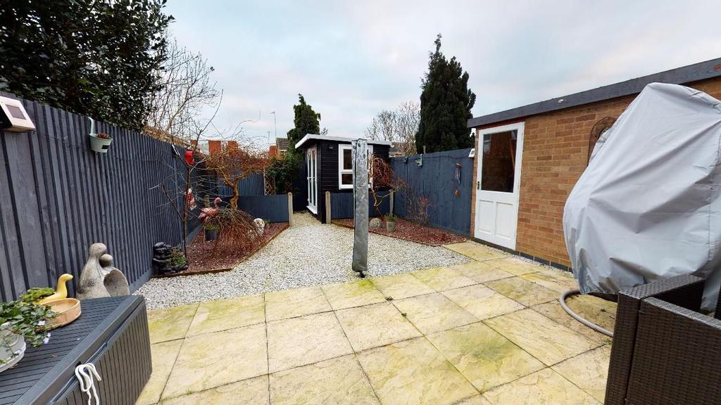 Rear garden
