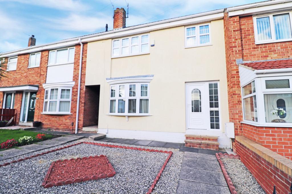 Huxley Walk, Hartlepool, TS25 3 bed terraced house £92,500