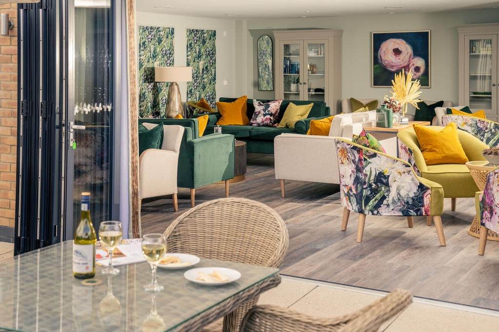 Communal lounge for socialising 