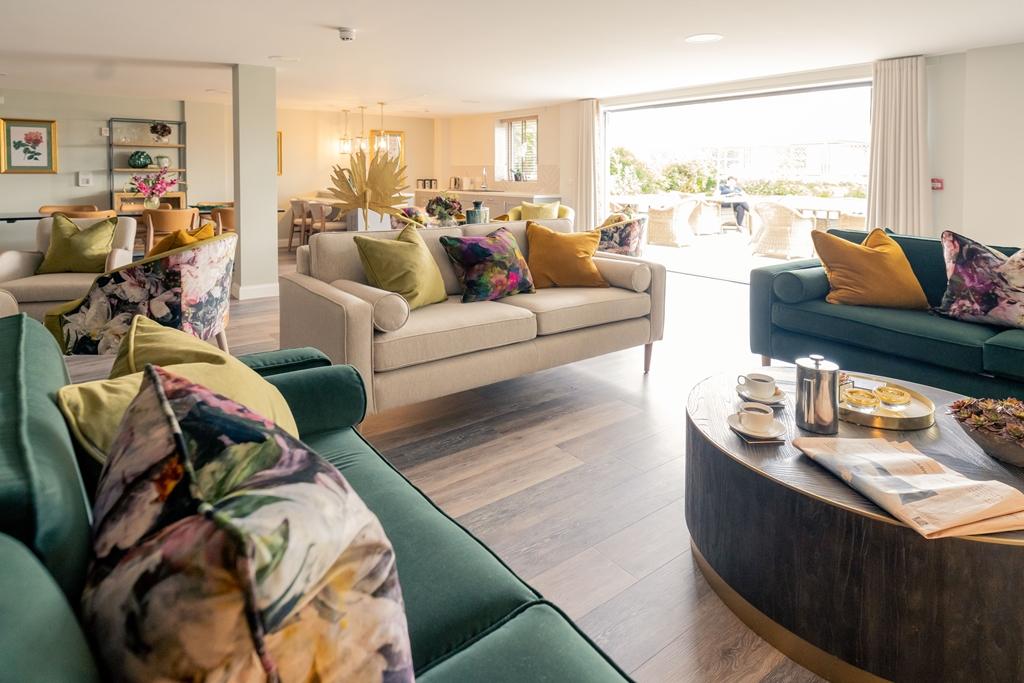 Communal lounge for socialising 