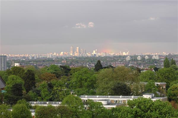 View Into City