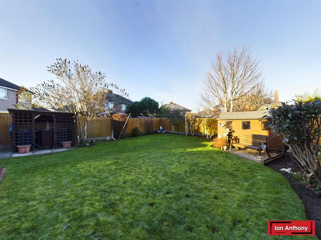 Rear garden