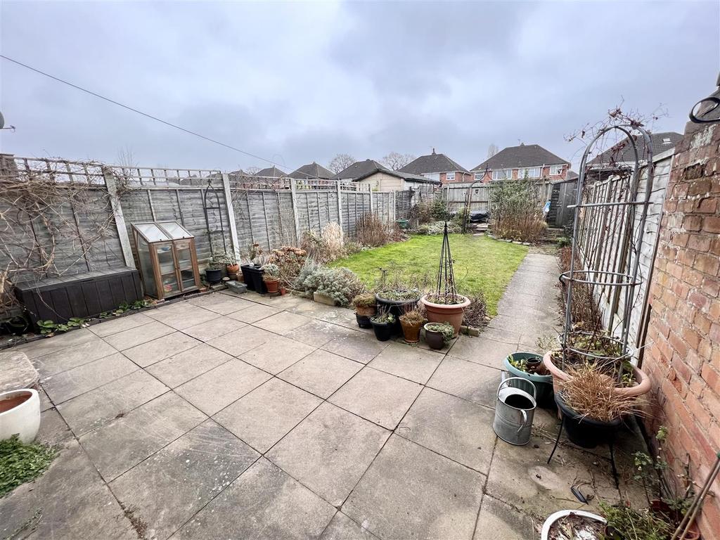 Rear garden