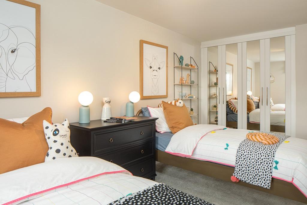 Bedroom in the Bayswater 4 bedroom home