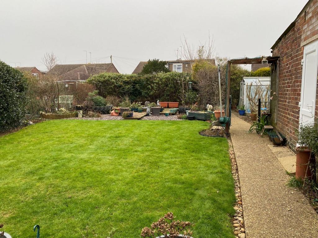 Rear garden