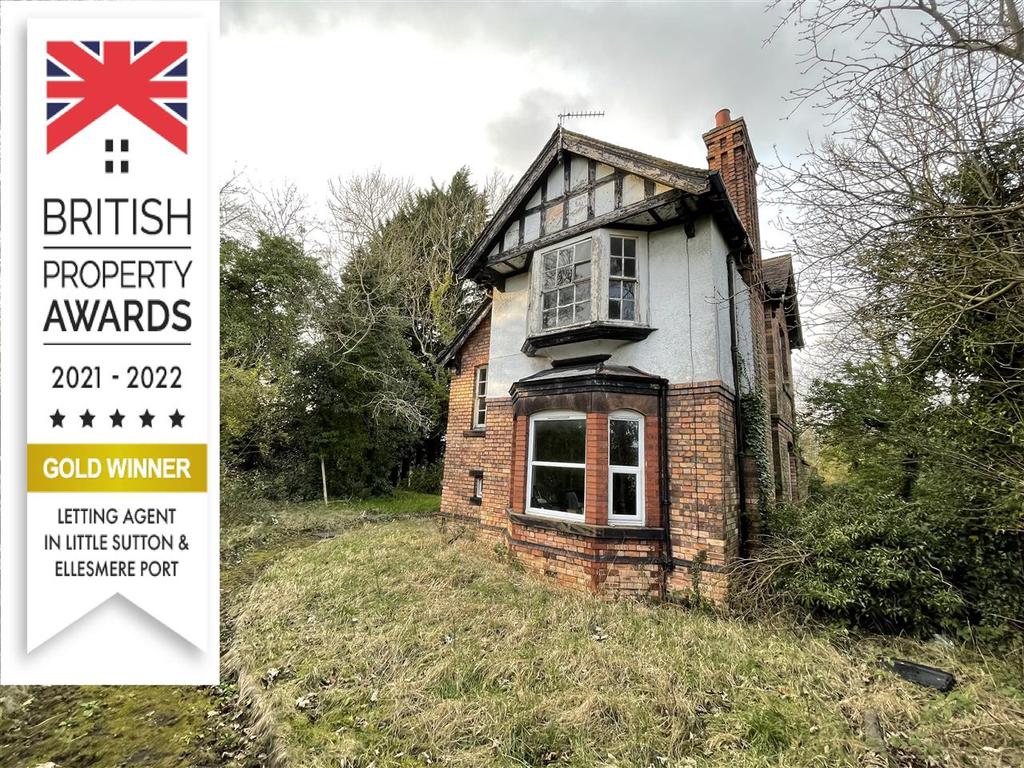 Station House, Old Welsh Road, Ledsham 3 bed detached house £250,000