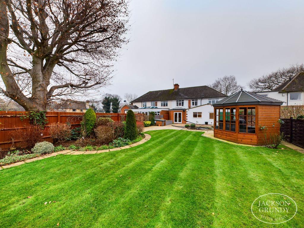 Rear garden