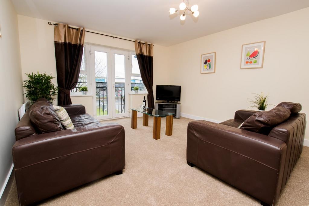 An impressively large and luxurious executive apa