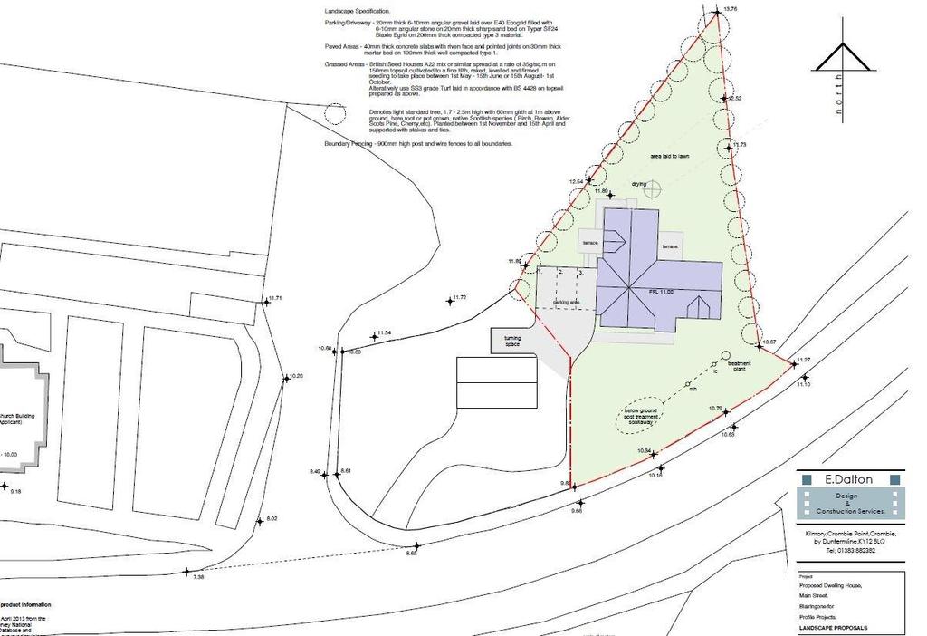 Building Plot, Blairingone, FK14 7NY 4 bed property with land £175,000