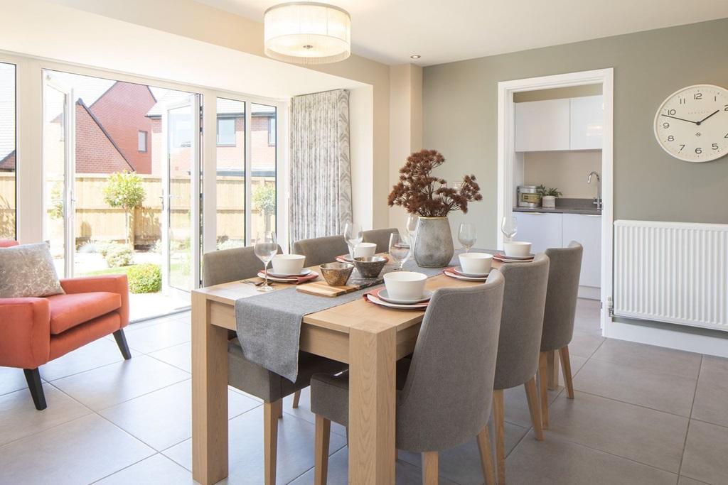 Dining and family areas