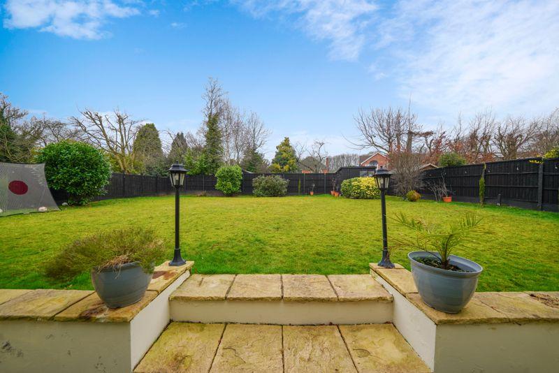 Rear garden