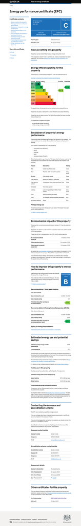 EPC Certificate