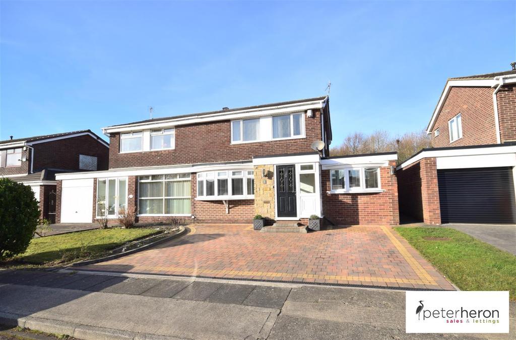 Melsonby Close, Moorside, Sunderland 3 bed semidetached house £185,000