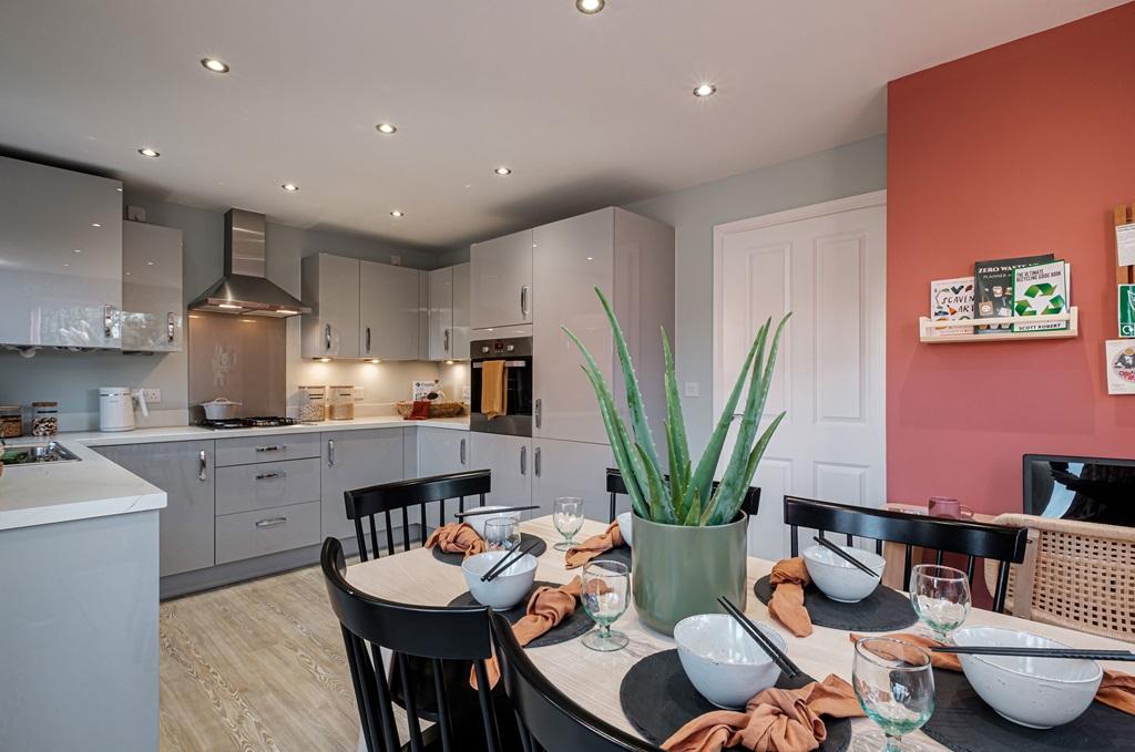 Interior view of our 3 bed Ennerdale kitchen &amp; dining