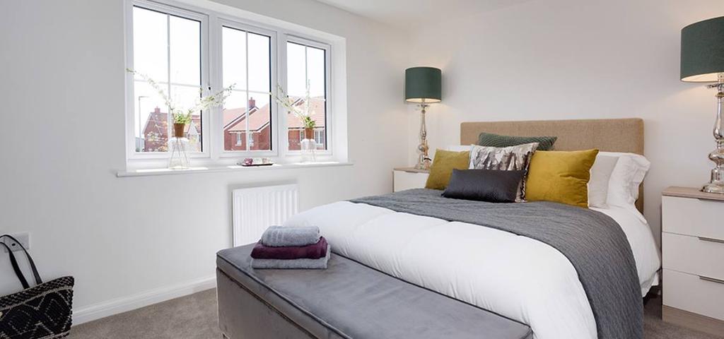 Typical additional bedroom