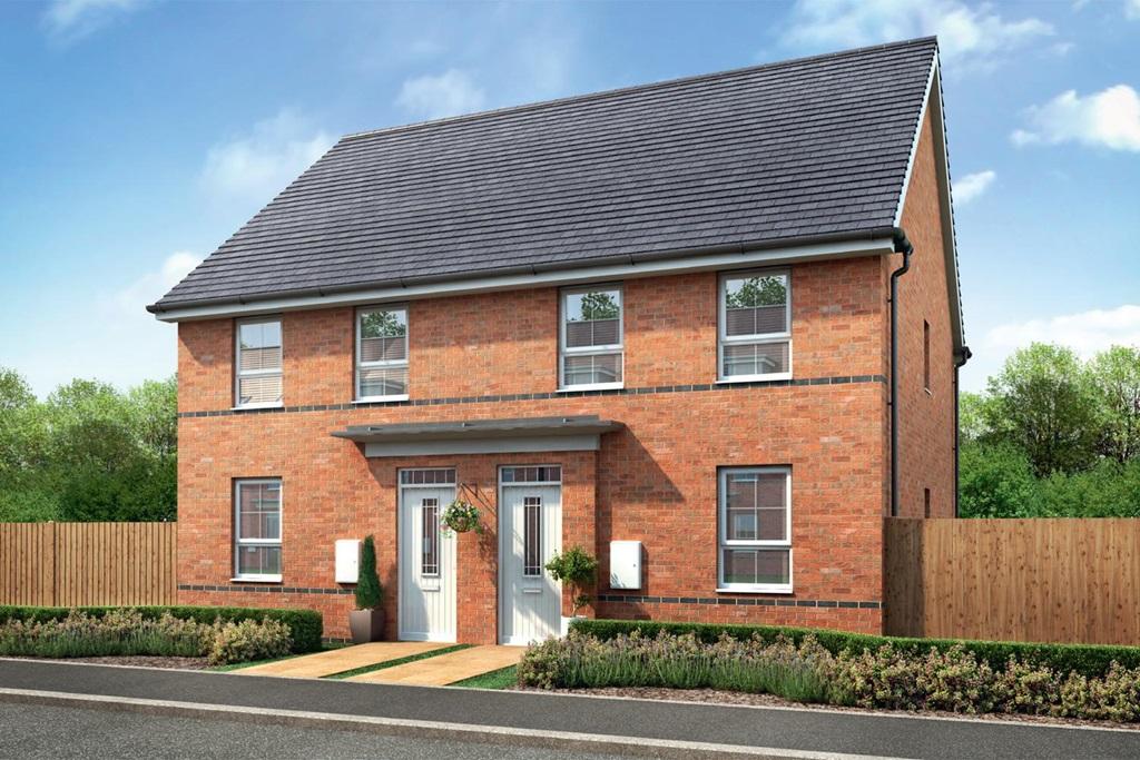 Finchley at Brooklands Fen Street, Milton Keynes MK10 3 bed semi