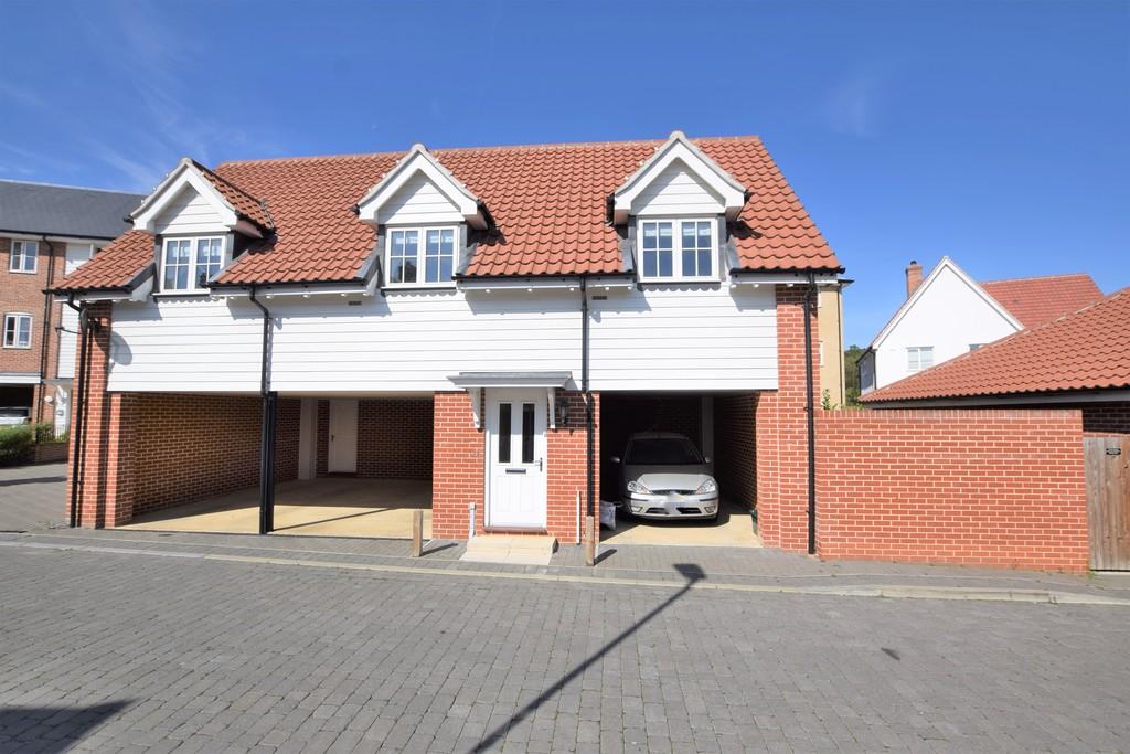 Skipper Grove, Stanway, Colchester... 2 bed coach house £260,000