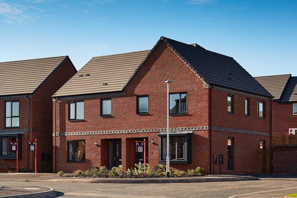 Photo of the Keeford and Tetford homes