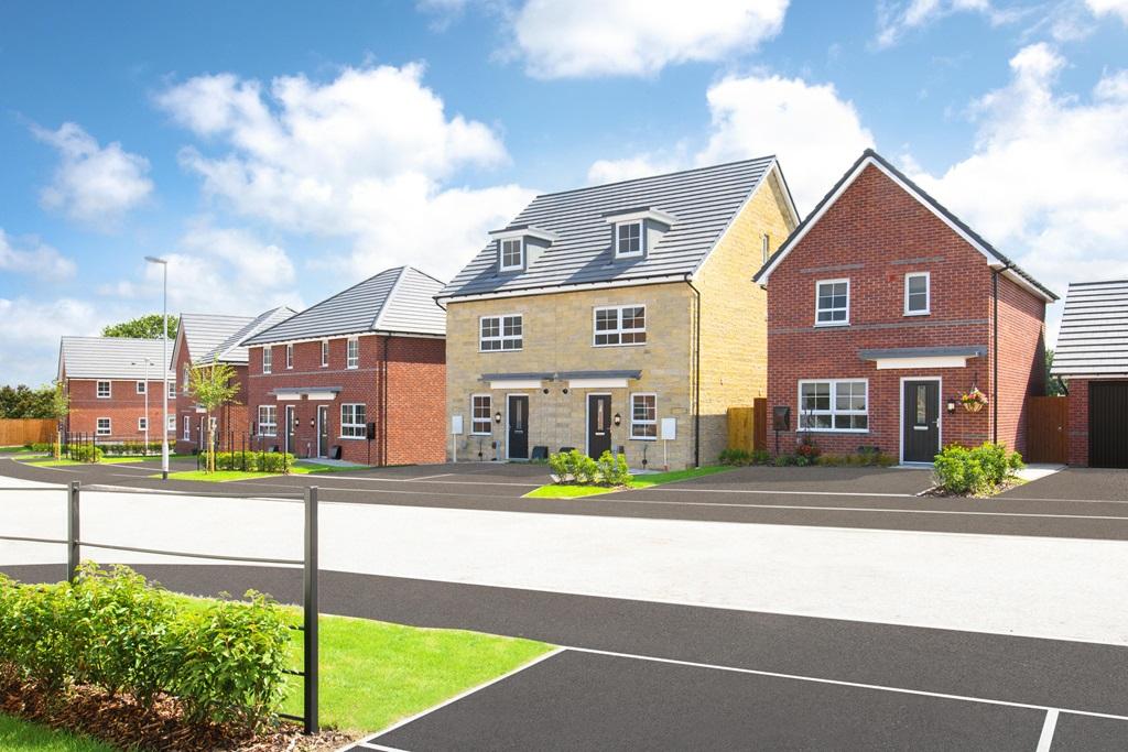 Street scene at orchard meadow, appleton