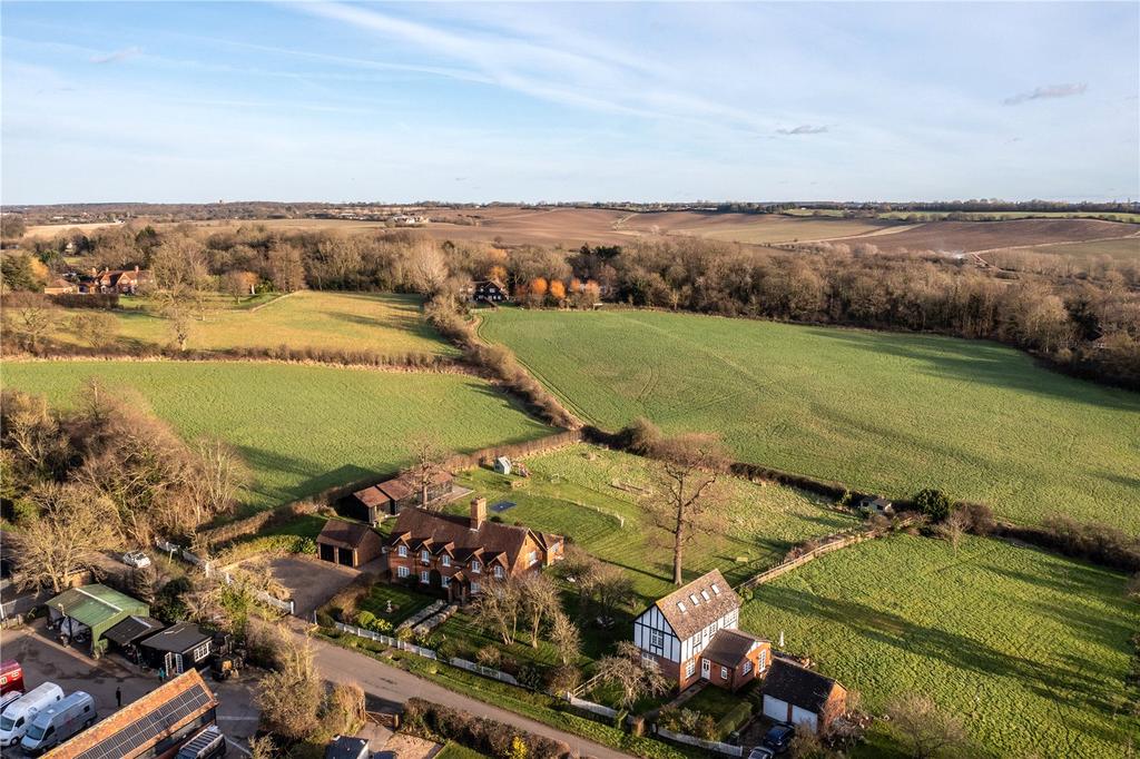 Front Aerial View