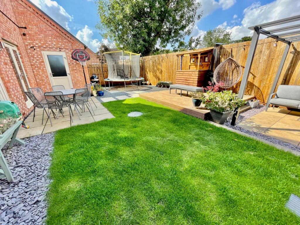 Rear garden
