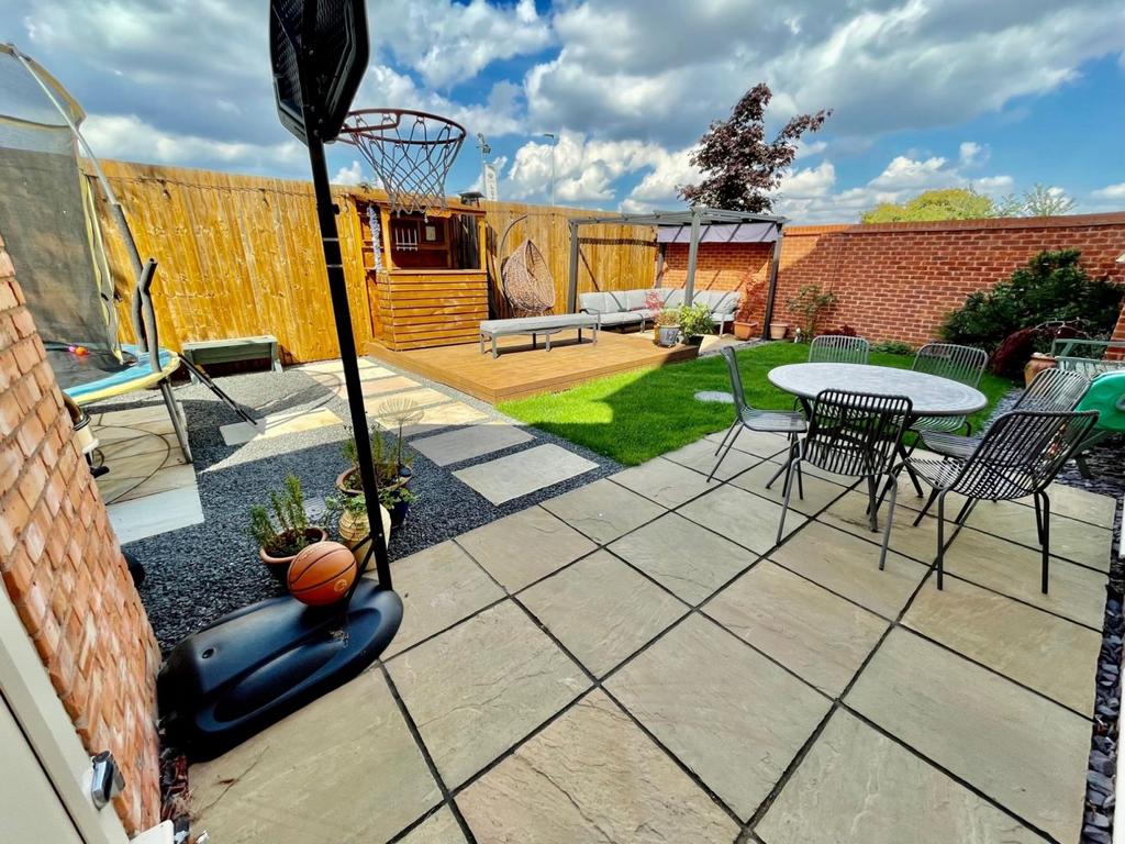 Rear garden