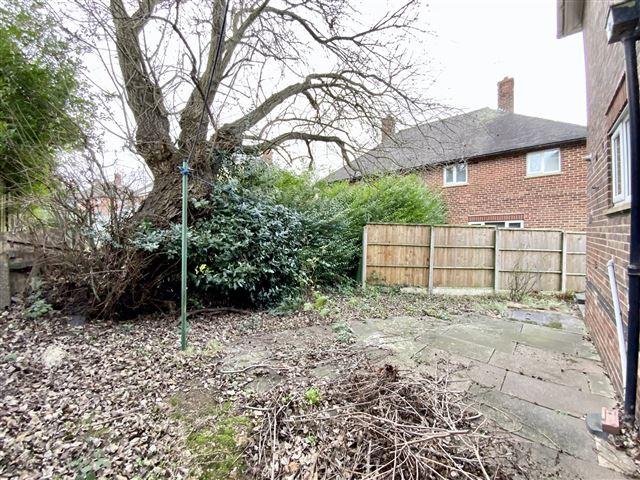 Rear garden
