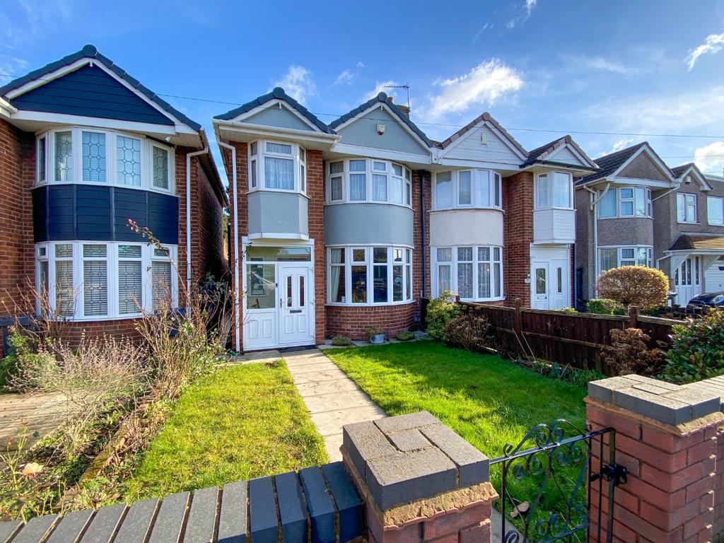Church Road, Sheldon, Birmingham, West Midlands 3 bed semidetached