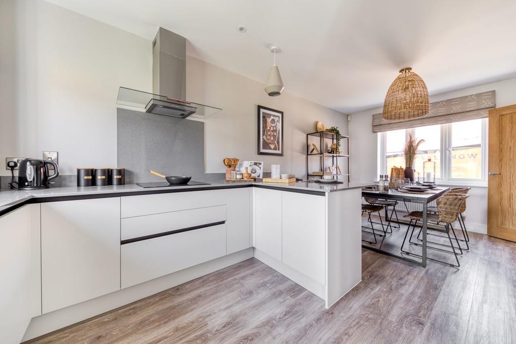 Kitchen and dining area