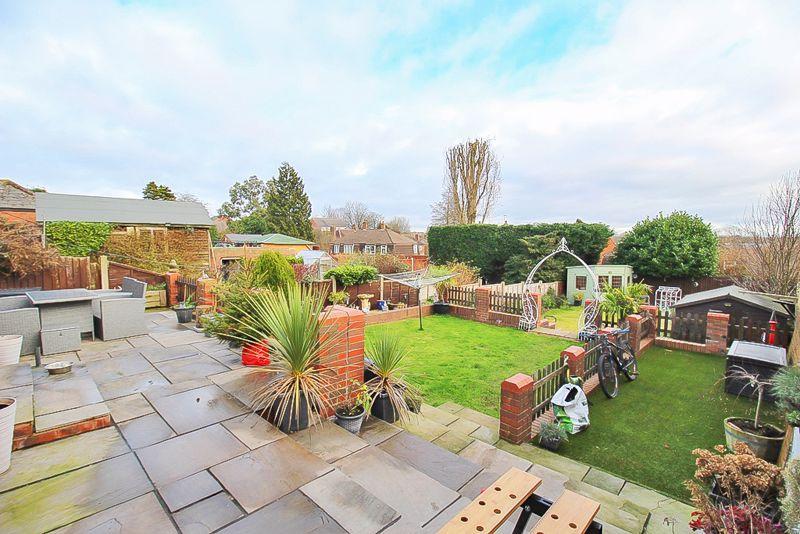 Rear garden