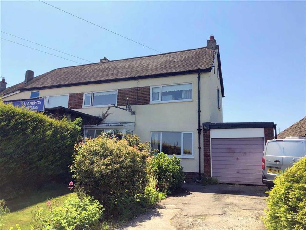 Deganwy Road, Llanrhos, Llandudno 3 bed end of terrace house £218,000