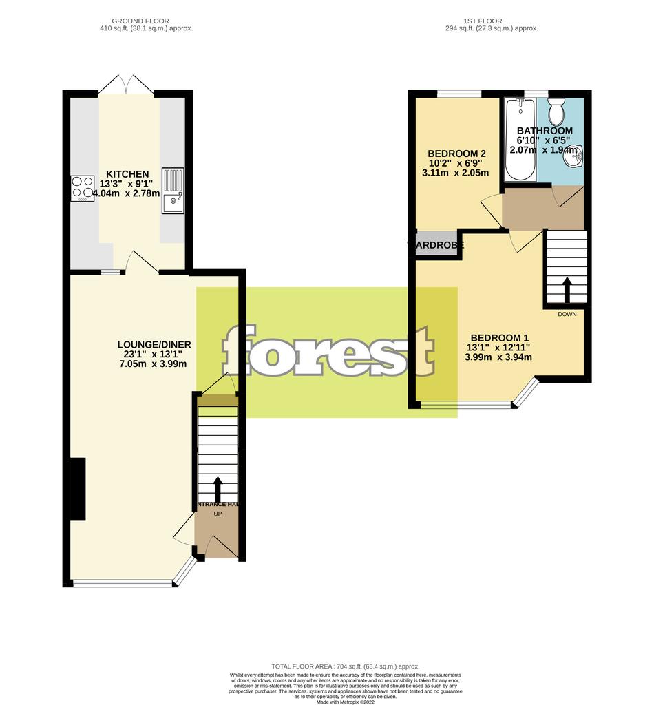 Fernside Avenue, Feltham, Middlesex, TW13 2 bed terraced house £369,950