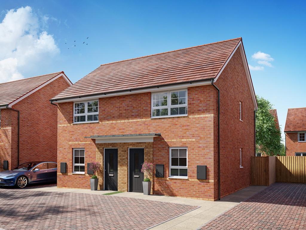 CGI image of the Brandon 3 bedroom home
