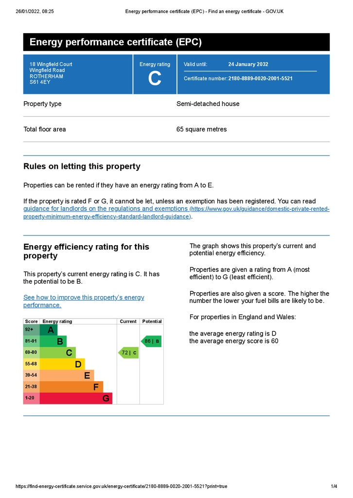 EPC (Contains public sector information licensed under the Open Government Licence v3.0.)