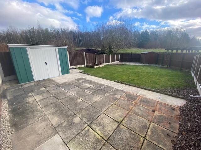 Rear garden