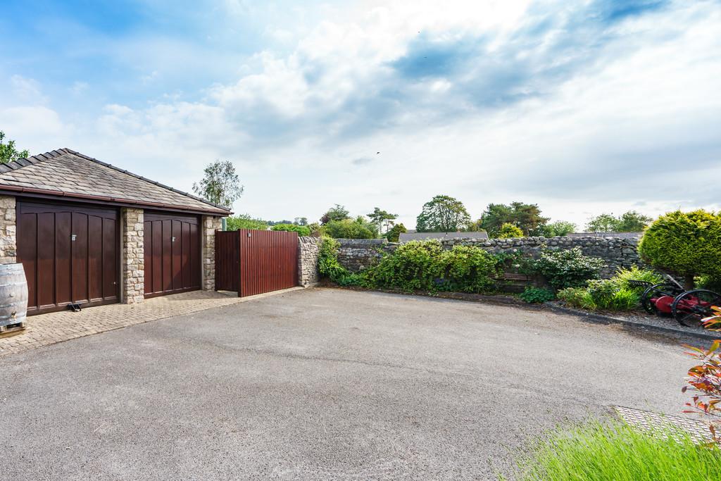 Single Garage and Turning Area