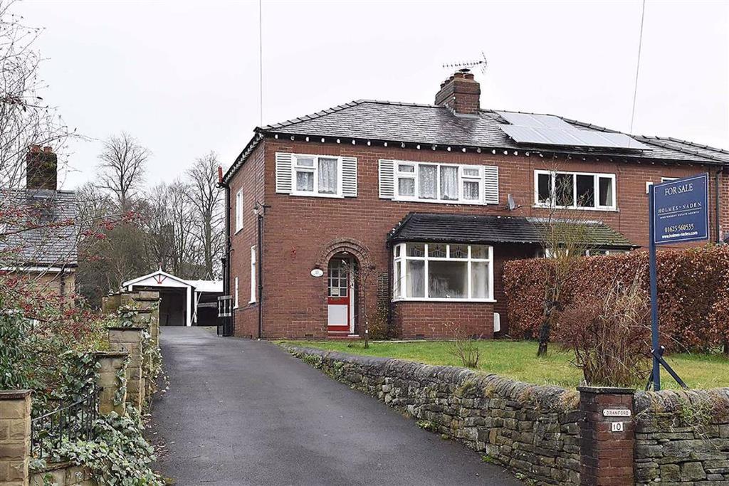 Ingersley Road, Bollington 3 bed semidetached house £350,000