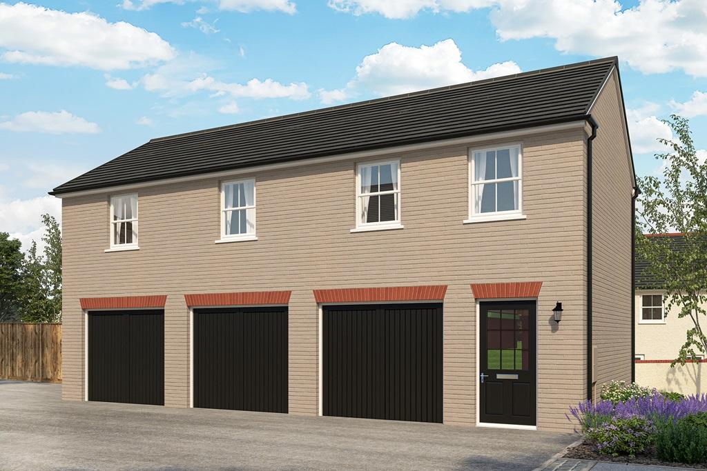 David Wilson Homes @ Treledan Wincham CGI