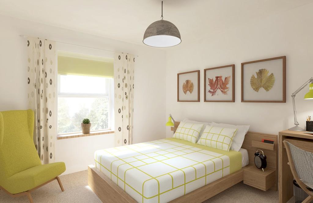 Further double bedroom in the Wincham 2 bedroom home